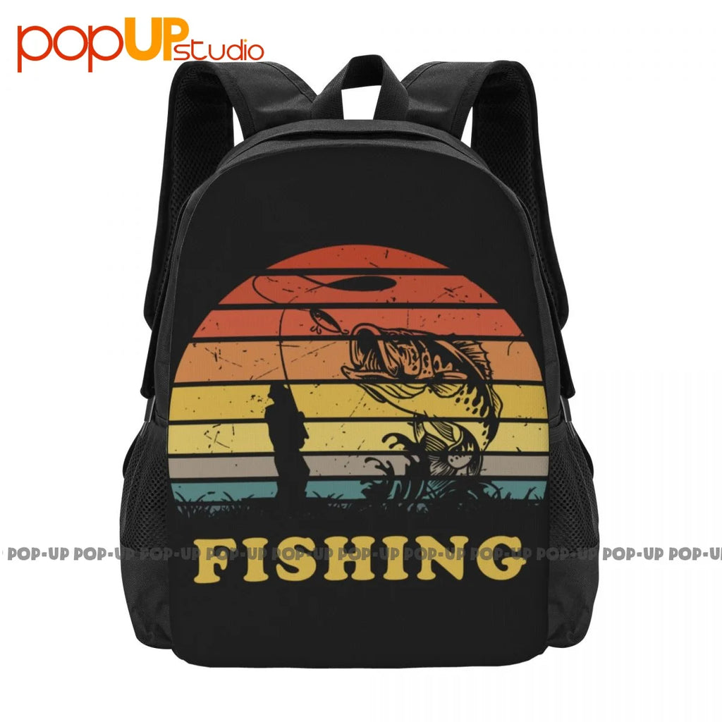 Large Capacity Fishing Backpack Foldable Storage Bag