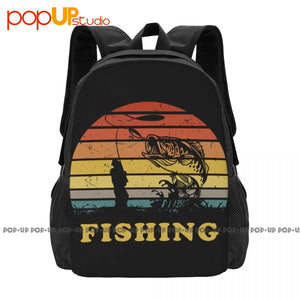 Large Capacity Fishing Backpack Foldable Storage Bag