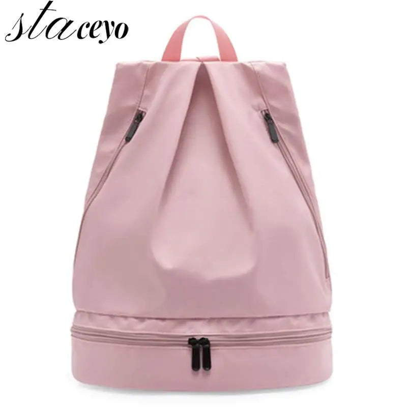 Women's Fitness Bag Wet Dry Separation