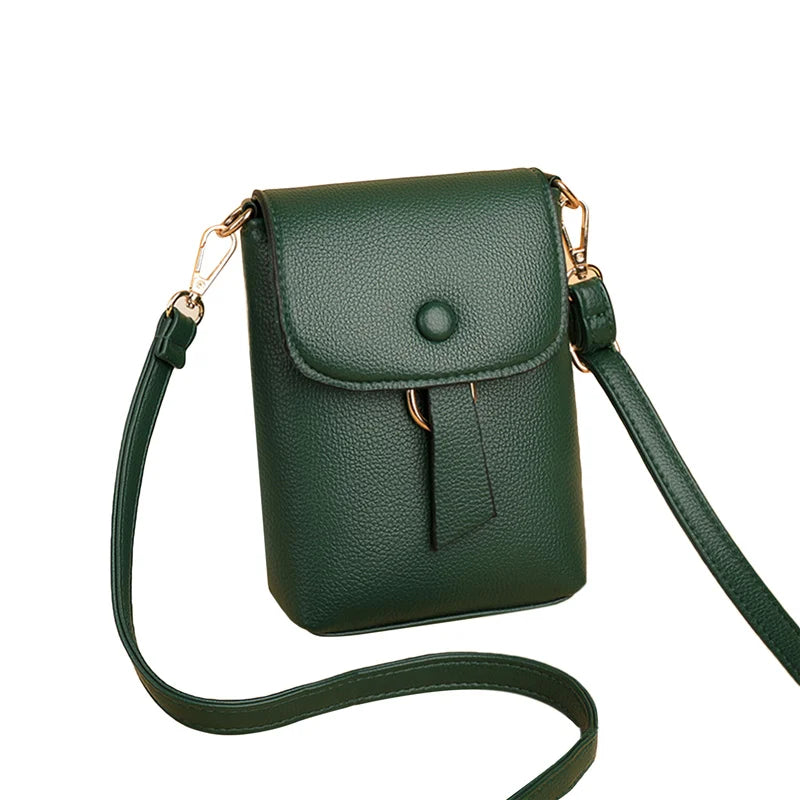 Mini PU Leather Shoulder Purses Flap Crossbody Bags for Girls