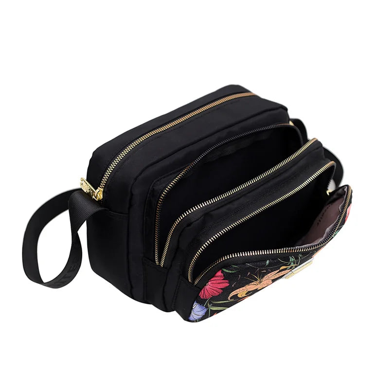 Floral Women's Crossbody Bag Small Girl Shoulder Bag