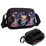 Floral Women's Crossbody Bag Small Girl Shoulder Bag