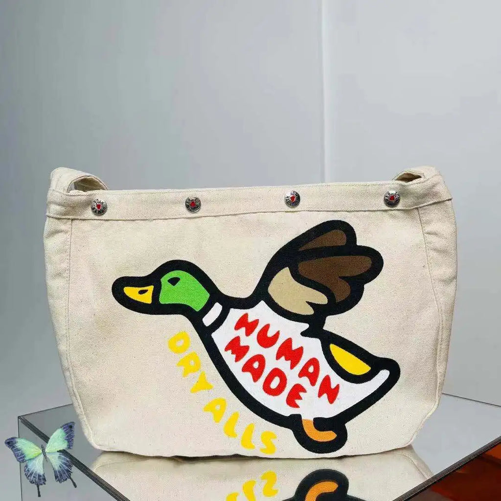 Flying Duck Double Print Shoulder Bags Messenger Bag