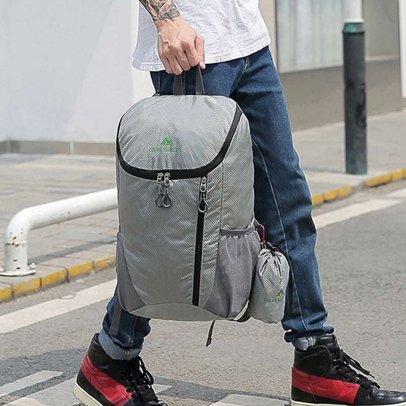 Foldable Backpack Mountaineering Bag Ultralight Outdoor Rucksack
