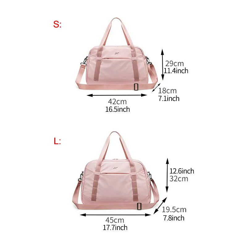 Travel Bags Unisex Organizer Duffle Pouch Weekend Sports Handbag
