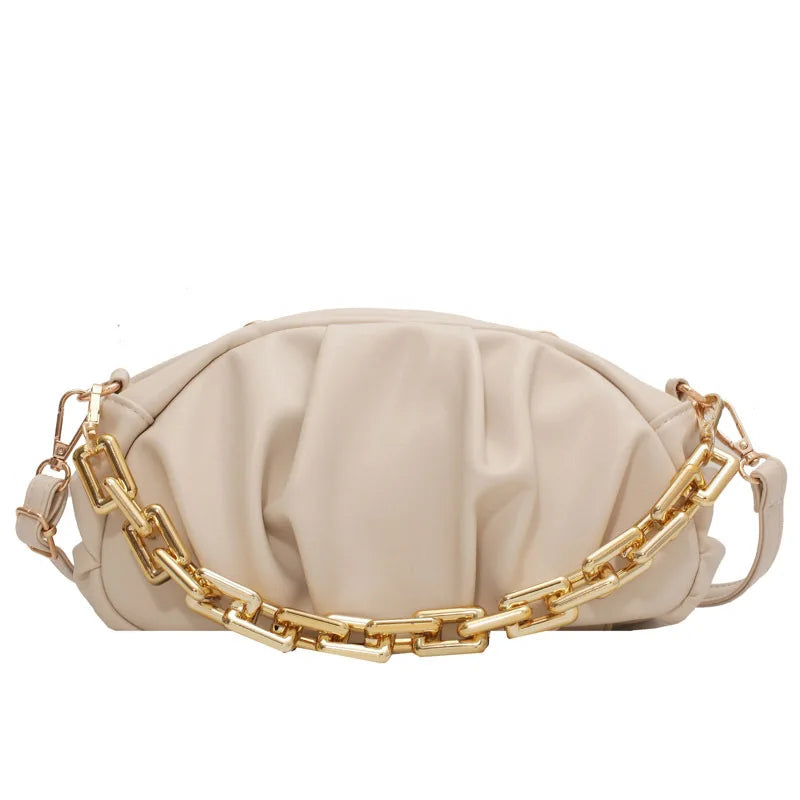 Thick Chain Crossbody Shoulder Bag for Women