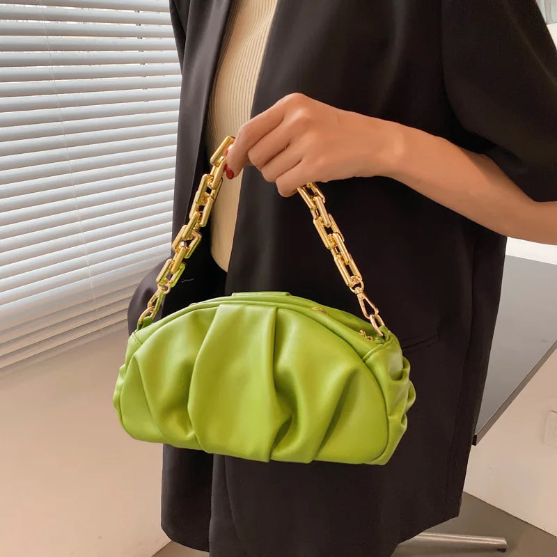 Thick Chain Crossbody Shoulder Bag for Women