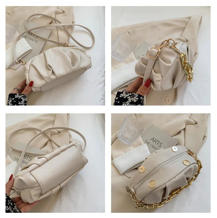 Thick Chain Crossbody Shoulder Bag for Women