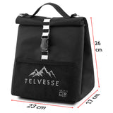 Waterproof Insulated Food Carry Bag for School, Picnic, Office, Beach