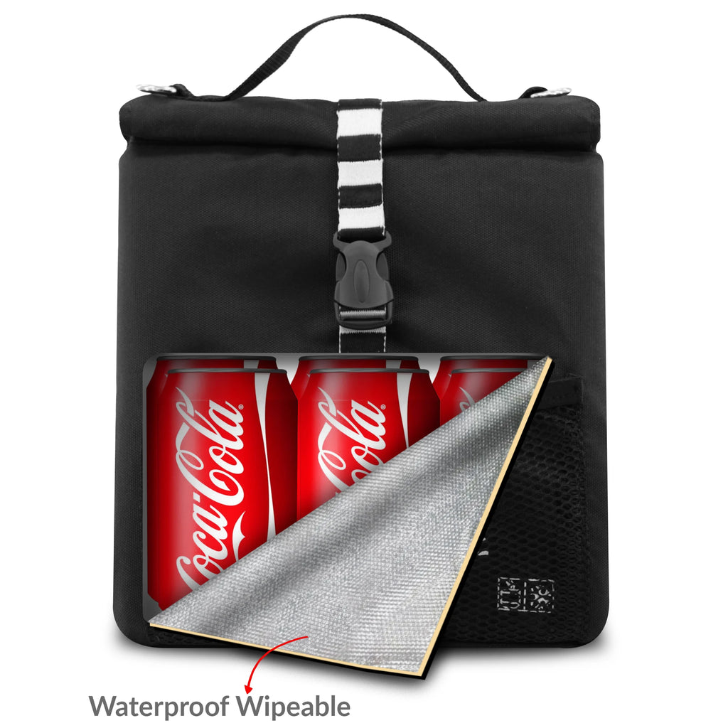 Waterproof Insulated Food Carry Bag for School, Picnic, Office, Beach