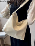 Casual Women Shoulder Bags PU Leather Hobo Bag Large Capacity Messenger Bags