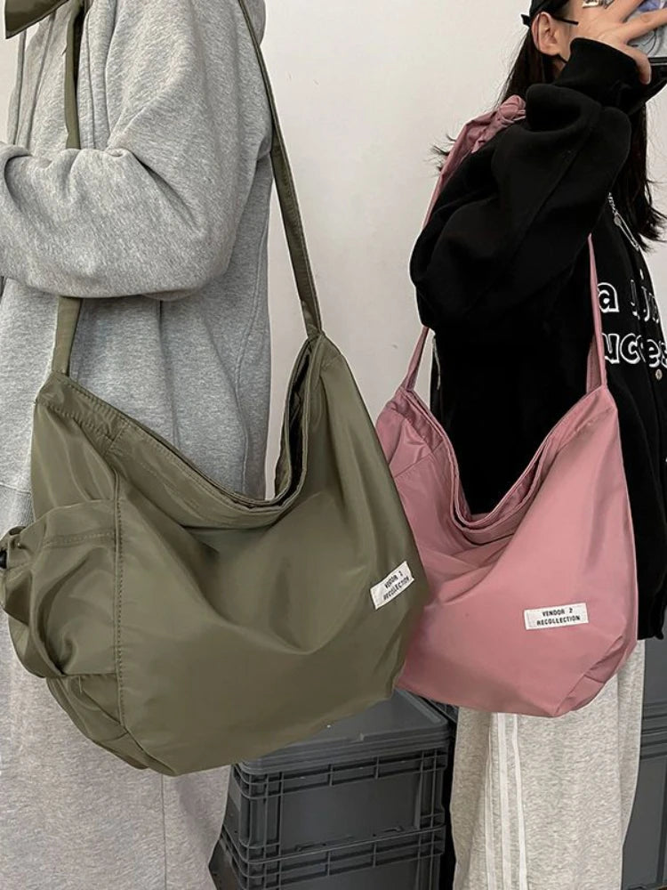 Foufurieux Crossbody Bag Canvas Shoulder Bag