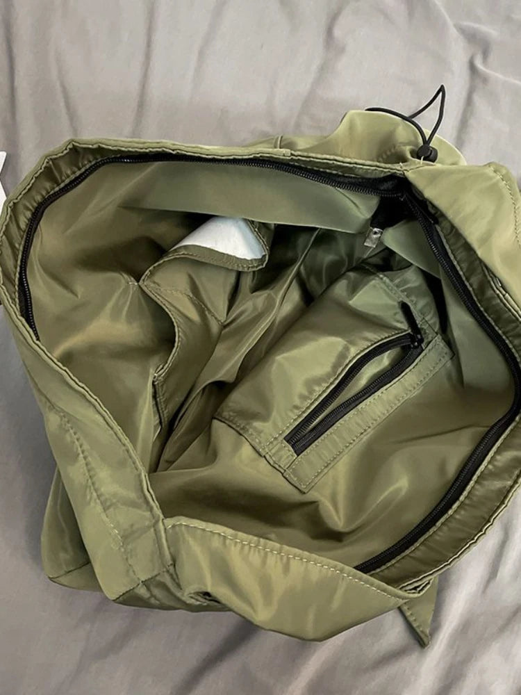 Foufurieux Crossbody Bag Canvas Shoulder Bag