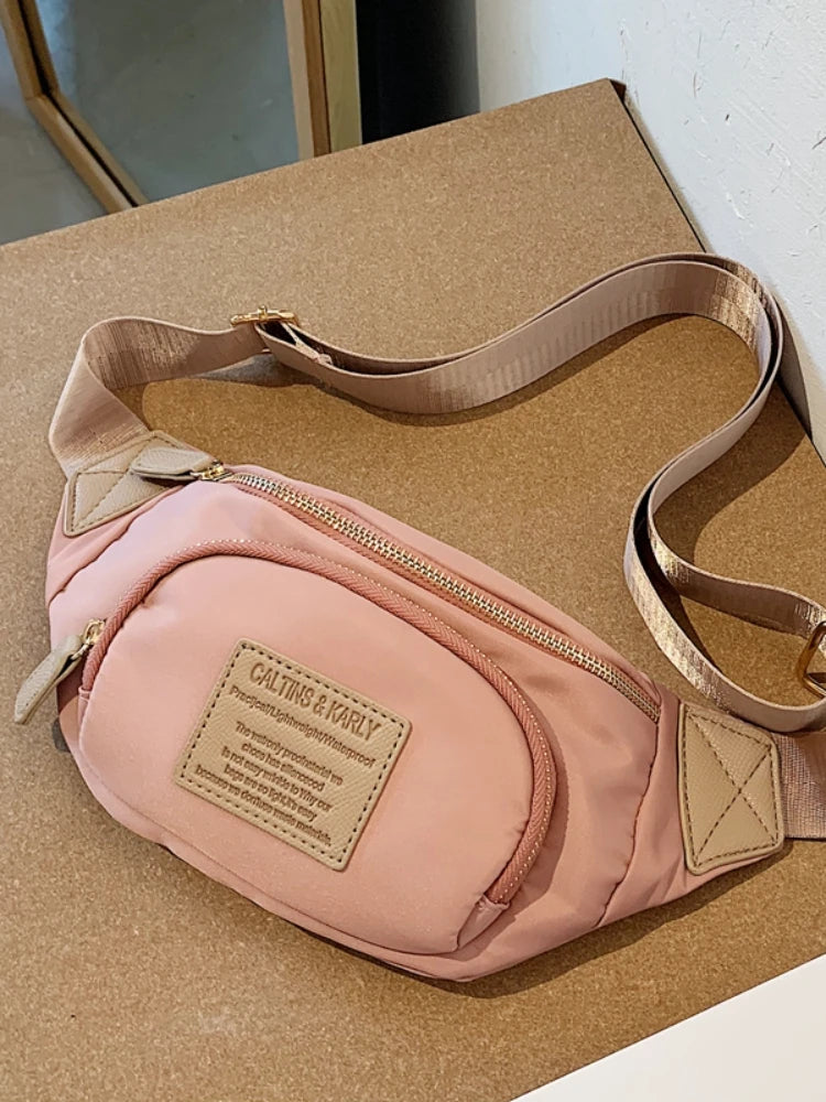 Foufurieux Waist Bags Hip Hop Street Style Ladies Waist Packs