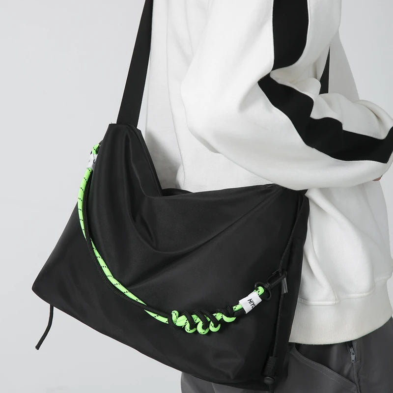 Foufurieux Waist Packs Nylon INS Cross Body Bag Student Schoolbag