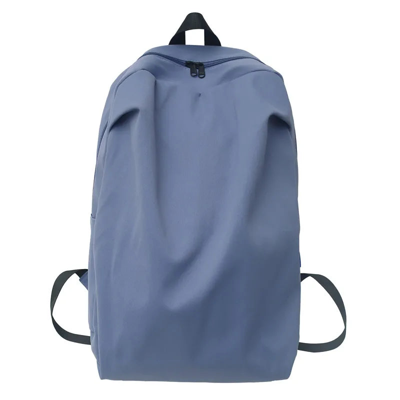 Foufurieux Waist Packs Backpack Large Capacity Solid Schoolbag Travel Bag Nylon