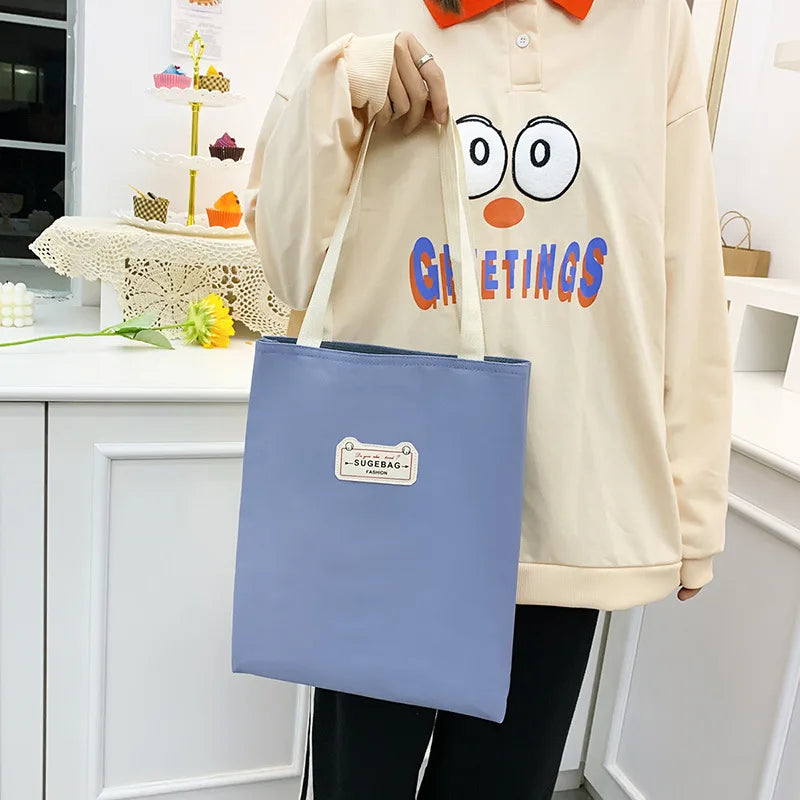 Large-capacity ladies backpack Oxford cloth school bag