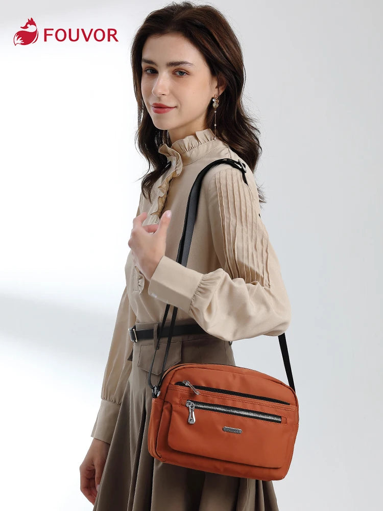Oxford Shoulder Messenger Bag for Women Canvas Mother Bag