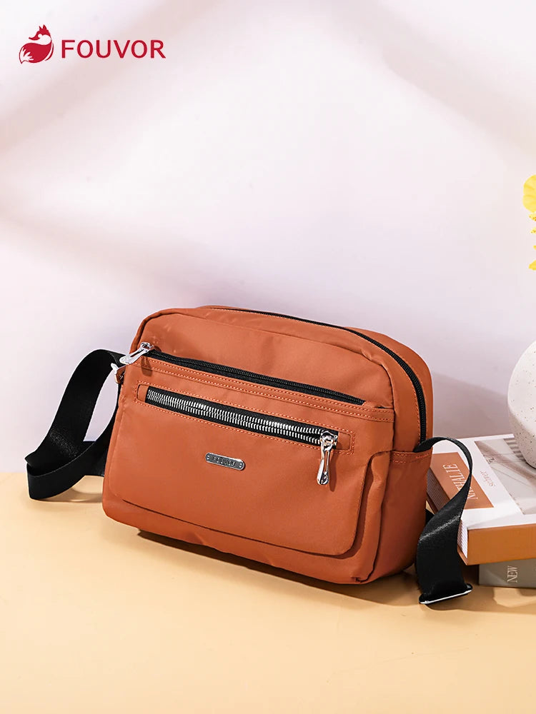 Oxford Shoulder Messenger Bag for Women Canvas Mother Bag