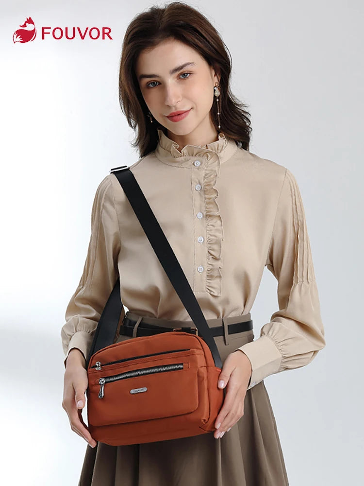 Oxford Shoulder Messenger Bag for Women Canvas Mother Bag