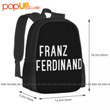 Franz Ferdinand Backpack Large Capacity Bookbag Portable Storage