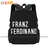 Franz Ferdinand Backpack Large Capacity Bookbag Portable Storage