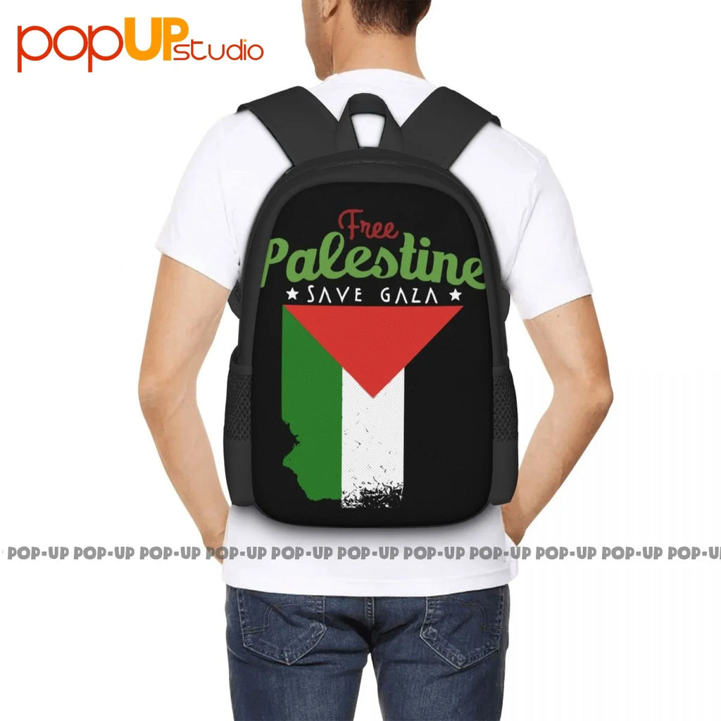 Gaza Backpack Large Capacity Softback Gym Tote Bag