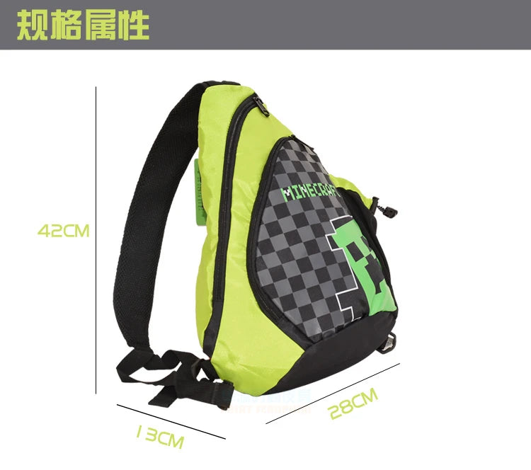 Teenagers Cosplay Cross Handbag Messenger School Bag Chest Pack