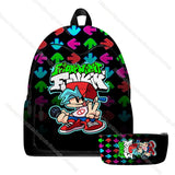 Friday Night Funkin Backpack Cosplay Anime School Bag Girls Travel Mochila