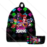 Friday Night Funkin Backpack Cosplay Anime School Bag Girls Travel Mochila