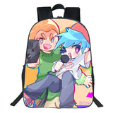 Friday Night Funkin School Bag Backpack Kindergarten Cartoon Storage Bag