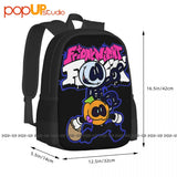 FNF Skid And Pump Backpack Large Capacity Sports Style