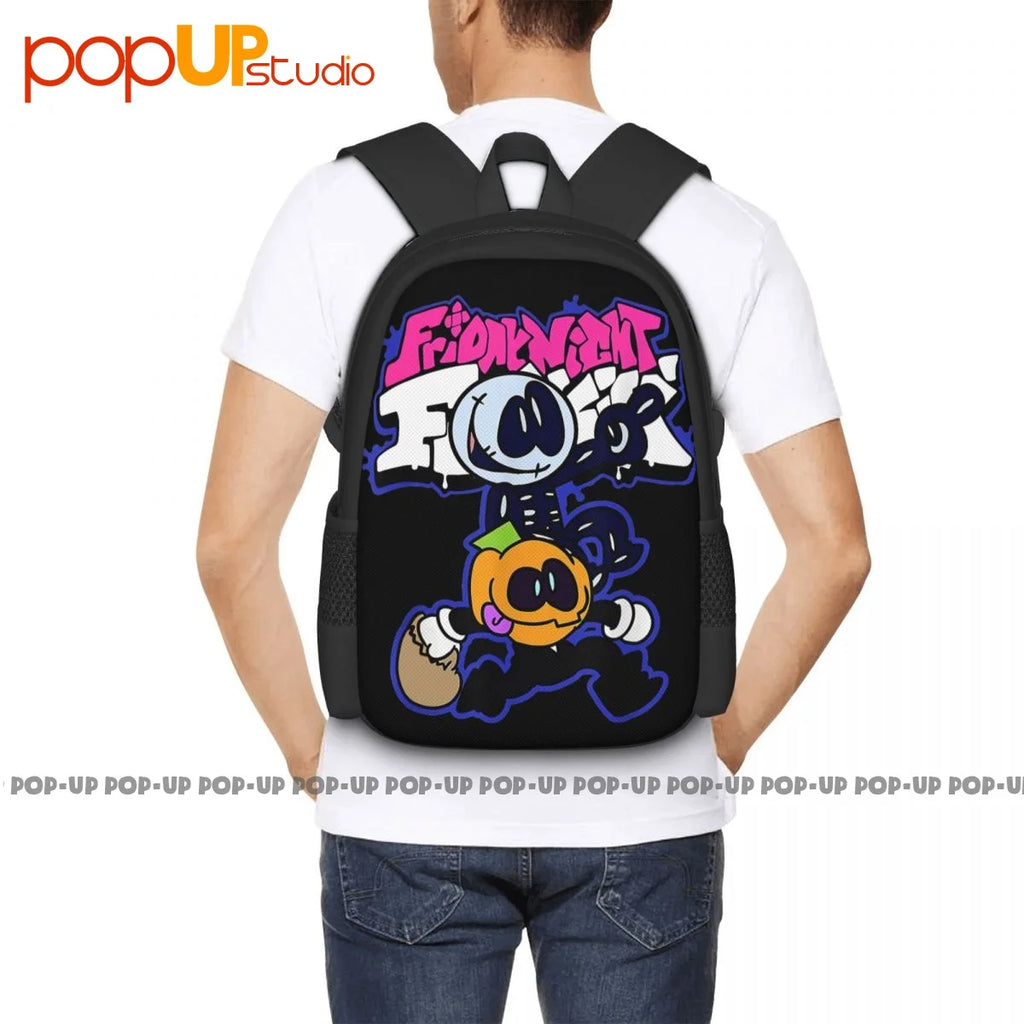 FNF Skid And Pump Backpack Large Capacity Sports Style