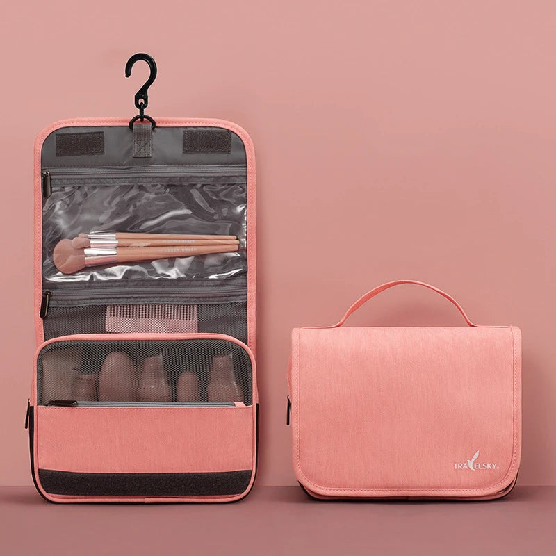 Functional Makeup Wash Pouch Accessories Products Hanging Cosmetic Toiletry Bag