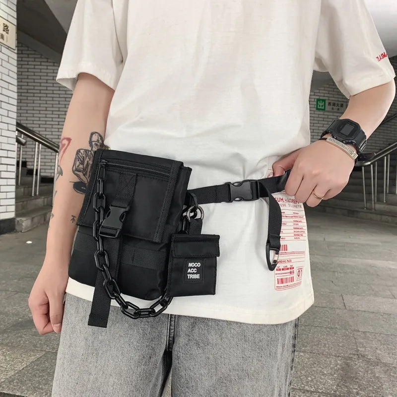 Tactical Techwear Waist Bag Waterproof Fanny Pack