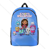 Gabby Dollhouse Cats Backpack Waterproof Kids Boys Girls Teens Mochila