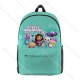 Gabby Dollhouse Cats Backpack Waterproof Kids Boys Girls Teens Mochila