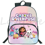 Gabby's Dollhouse Backpacks Cat Mochila for Kids