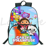 Gabby's Dollhouse Backpacks Cat Mochila for Kids