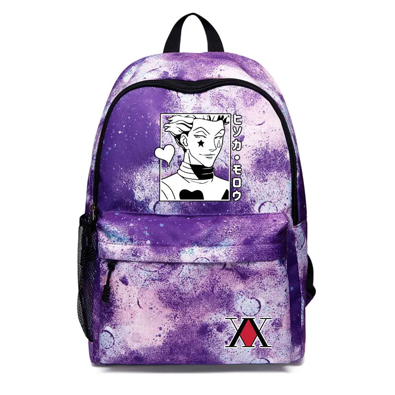 Galaxy Backpack Hunter X Hunter Printed Kids Backpack for Boys