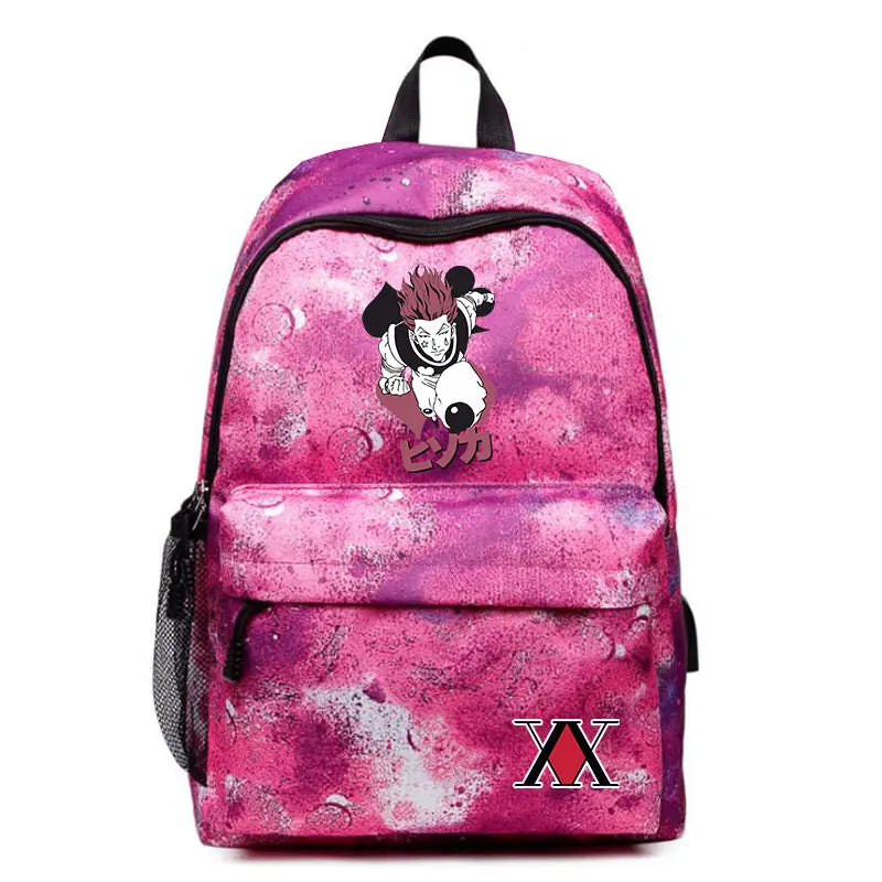 Galaxy Backpack Hunter X Hunter Printed Kids Backpack for Boys