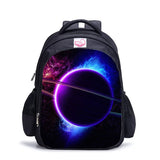 Galaxy Space Printed School Bags Plants Backpack for Girls and Boys