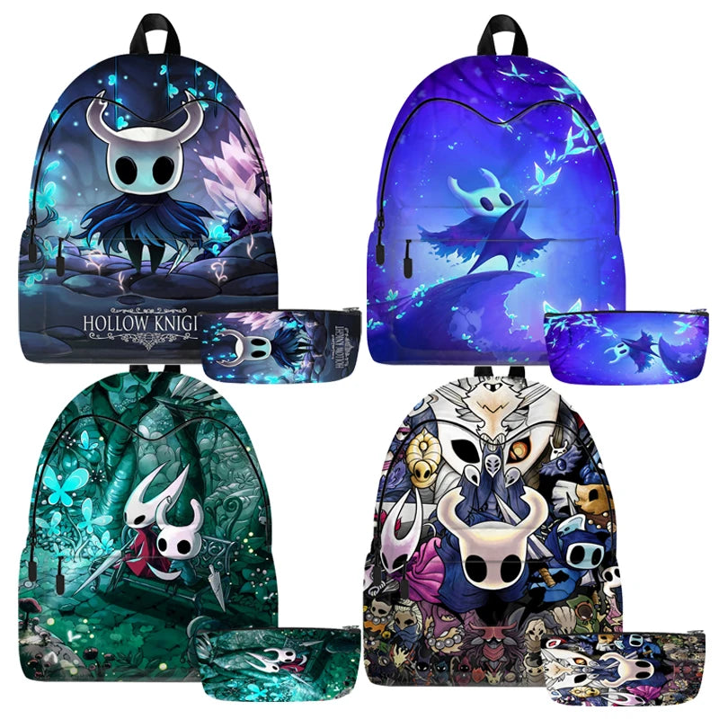 Hollow Knight Backpack 2pcs for Students