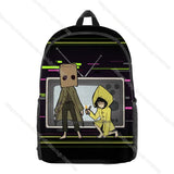 Little Nightmares 2 3D Print Backpack for Students