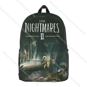 Little Nightmares 2 3D Print Backpack for Students