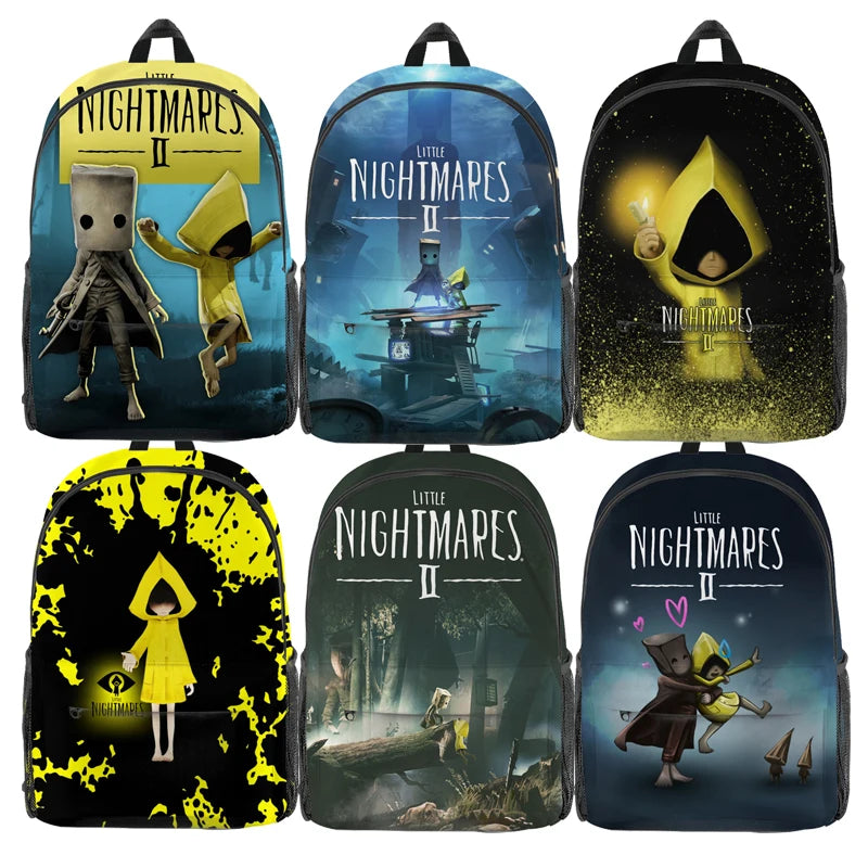 Little Nightmares 2 3D Print Backpack for Students