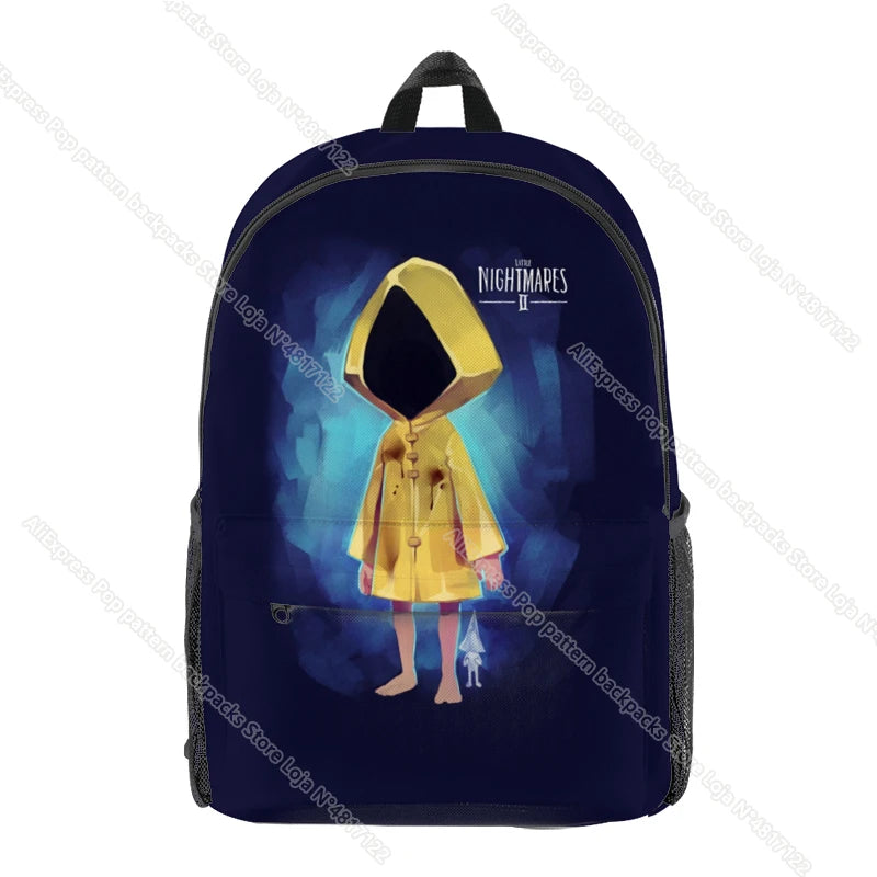 Little Nightmares 2 3D Print Backpack for Students