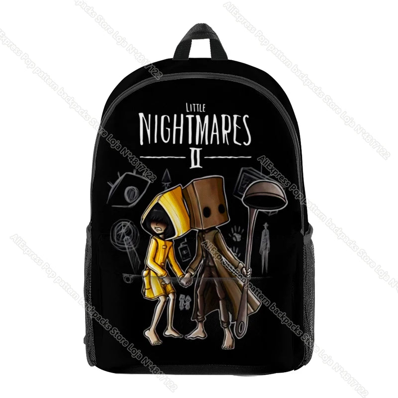 Little Nightmares 2 3D Print Backpack for Students