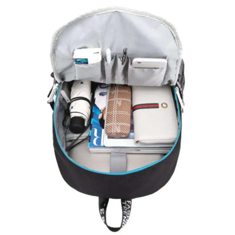 RDR2 USB School Backpack Cosplay Unisex