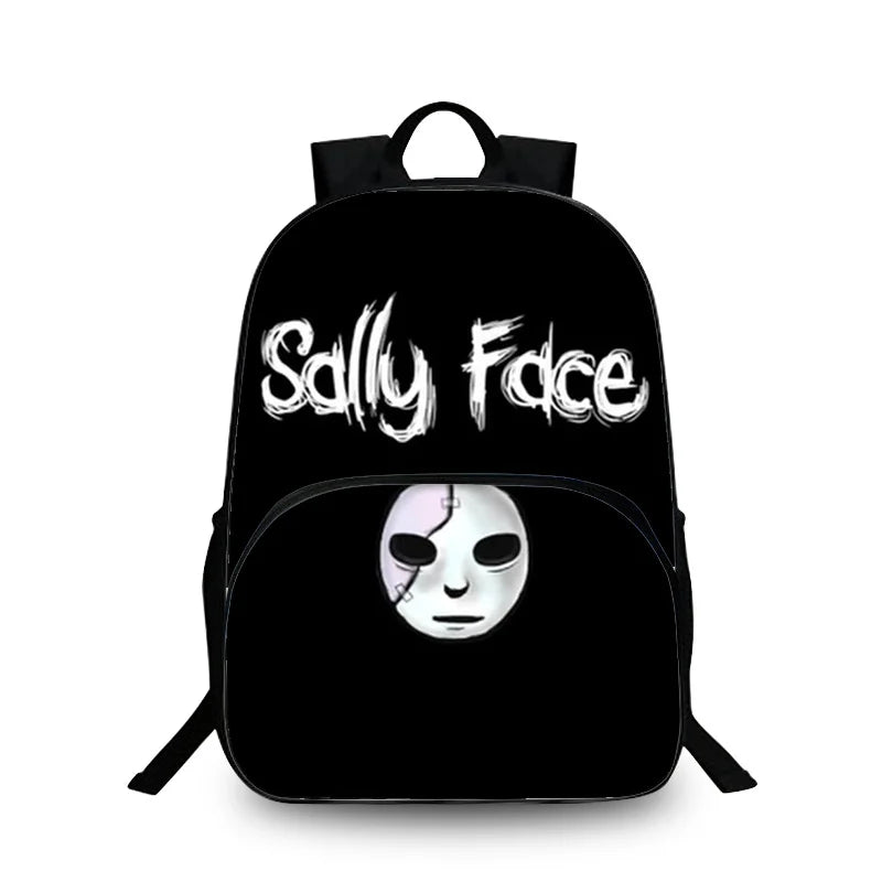 Sally Face Student Backpack Action Toys Rucksack Mochilas